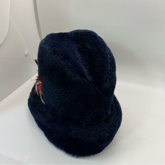 Stetson vintage union made gentlemans Tyrolean hat, Alpine style hat. Ear flaps main image 9